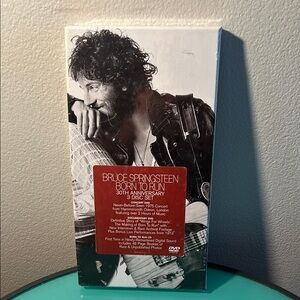 Sealed Bruce Springsteen Born to Run 30th Anniversary DVD  &  CD Set